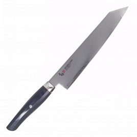 Нож кухонный киритсуке Mcusta Zanmai Revolution Black ZRB-1206G, 230 мм, палисандр