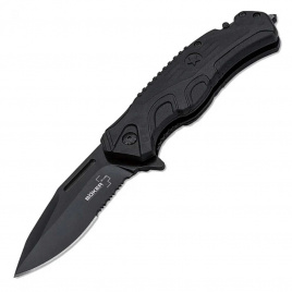 Нож складной Boker Savior 2 01BO321, 85 мм, чёрный