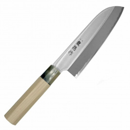 Нож традиционный сантоку Fuji Cutlery Ryutoku FC-579, 165 мм, магнолия