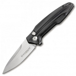 Нож складной Boker Final Flick out Black 01SC062, 80 мм, алюминий