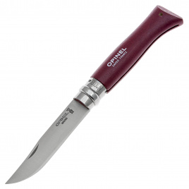 Нож складной Opinel 8 Trekking Colored Inox 002213, 85 мм, коричневый
