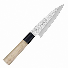 Нож кухонный универсальный Satake Magoroku 806-152, 120 мм,  палисандр