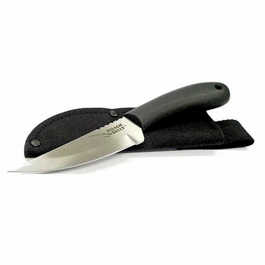 Нож туристический Cold Steel Roach Belly 20RBC, 102 мм, чёрный фото 2