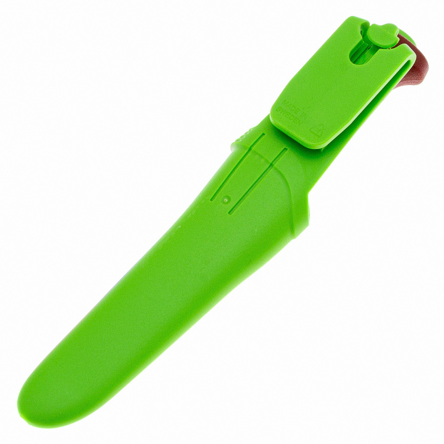 Нож разделочный Morakniv Companion Basic 14281, 91 мм, зеленый фото 3