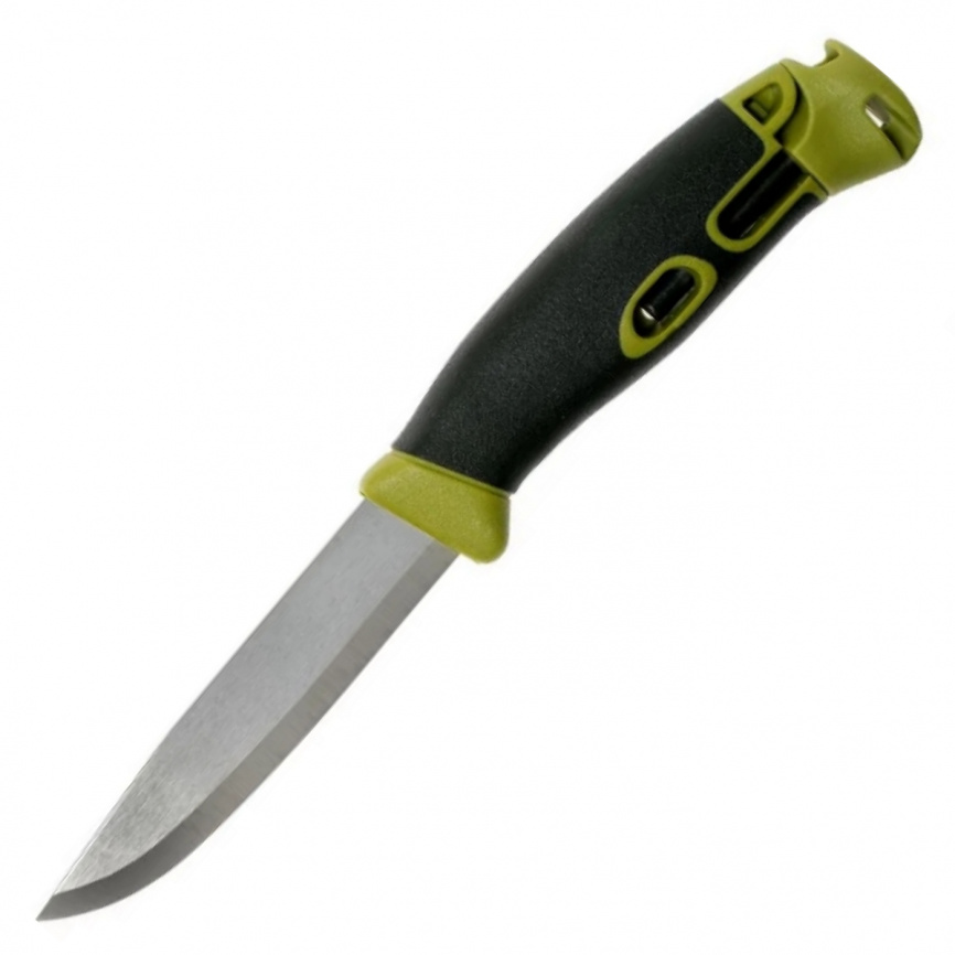Нож разделочный Morakniv Companion Spark Green 13570, 100 мм, зеленый фото 1