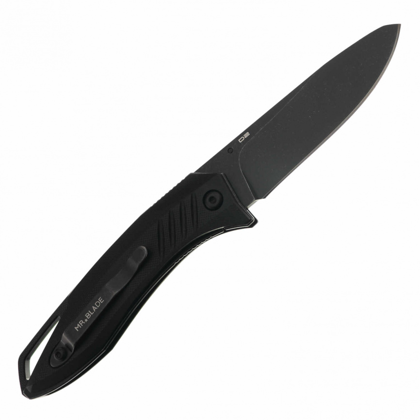 Нож складной Mr.Blade Bang Blackwash MB040, 93 мм, черный фото 2