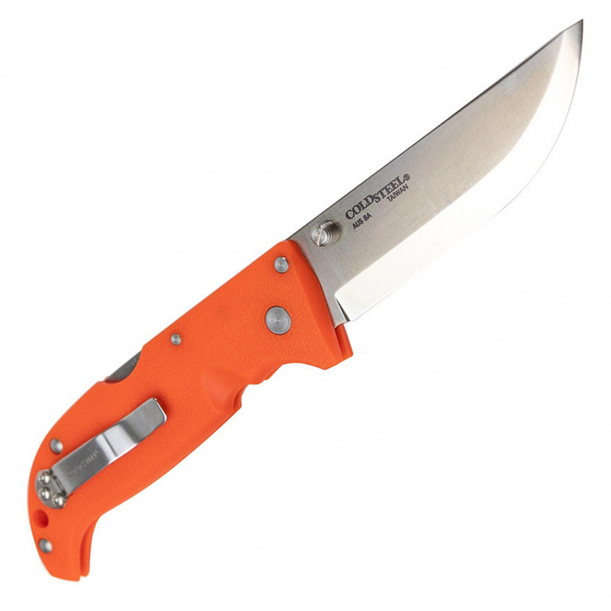 Нож Cold Steel Finn Wolf Blaze Orange 20NPJ, 89 мм, оранжевый фото 4
