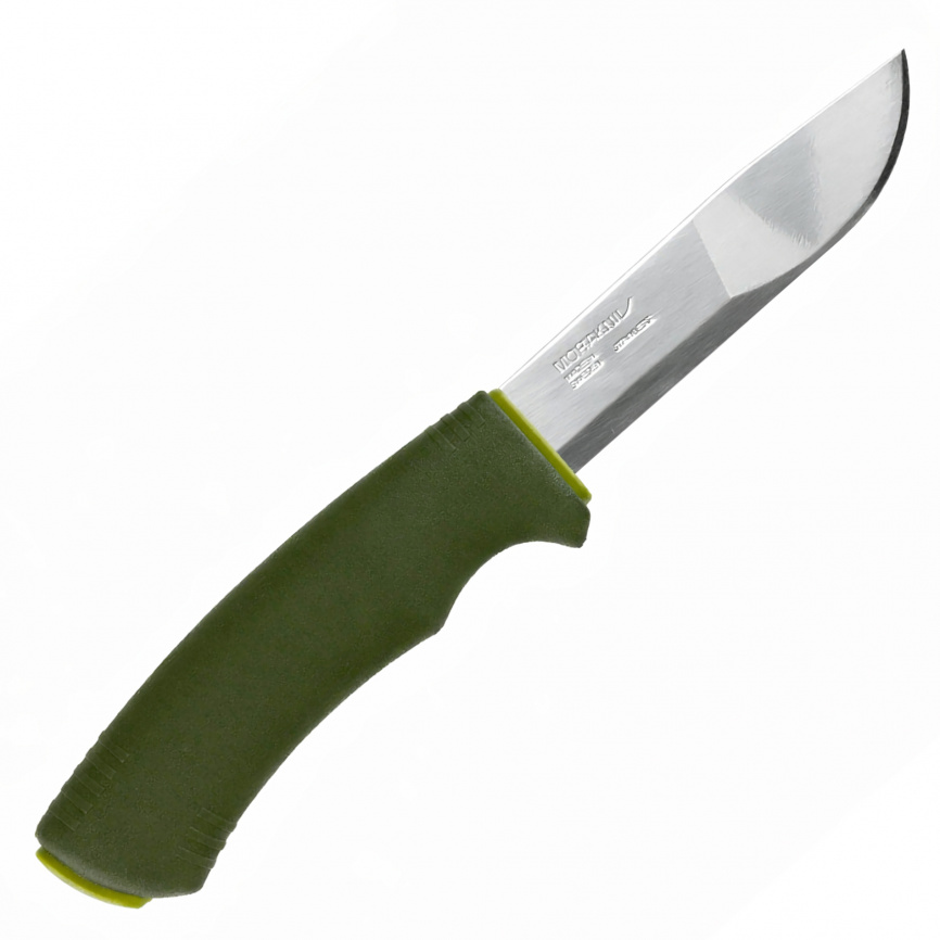 Нож разделочный Morakniv BushCraft Forest 12493, 109 мм, зеленый фото 1
