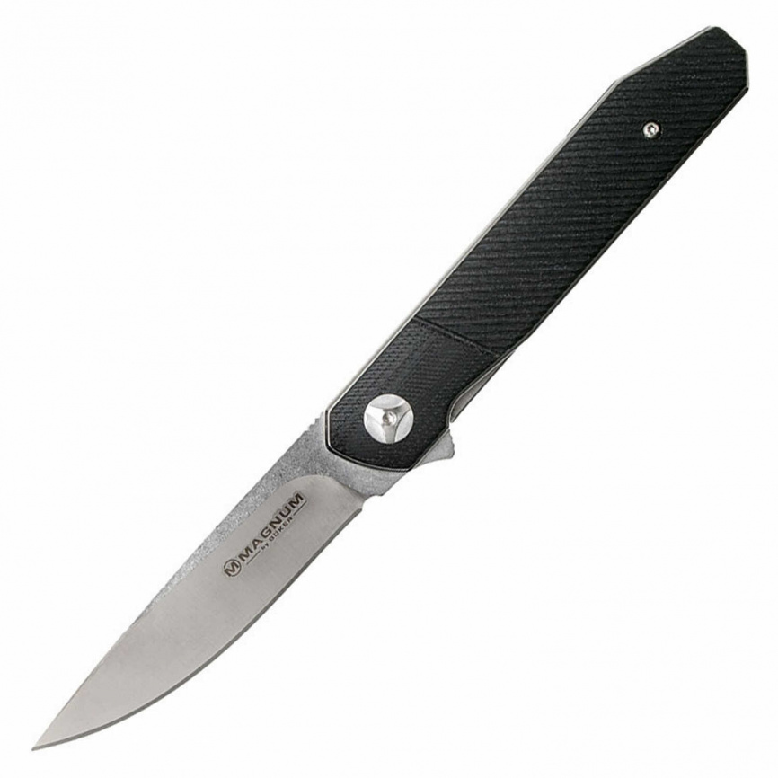 Нож складной Boker Miyu Chiisai 01SC061, 84 мм, чёрный фото 1