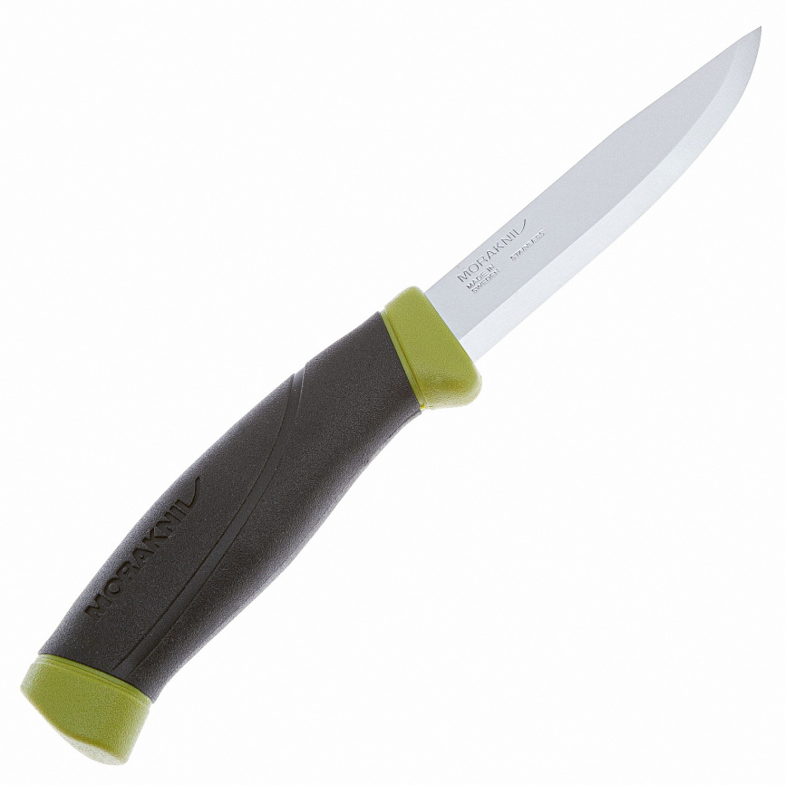 Нож разделочный Morakniv Companion Olive Green 14068, 100 мм, зеленый фото 2