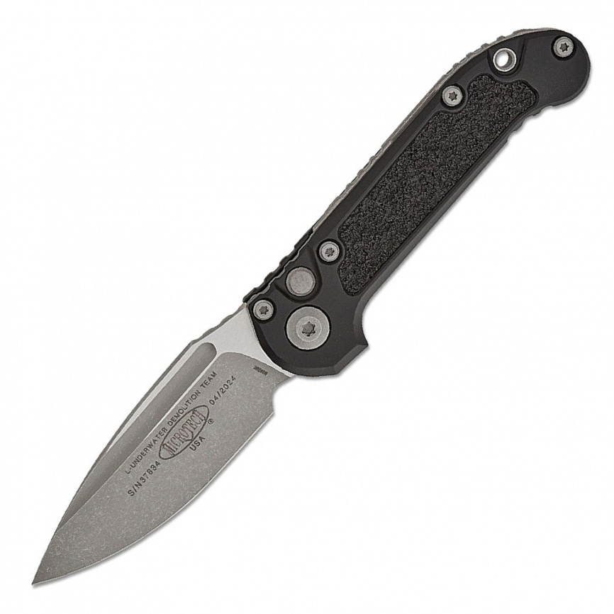 Нож складной Microtech LUDT Gen III S/E 1135-10AP, 86 мм, черный фото 1