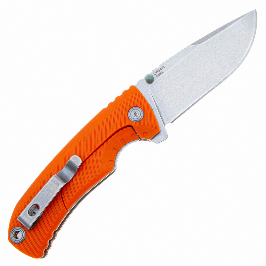 Нож складной SOG Tellus FLK Wolf Grey 14-06-03-43, 93 мм, оранжевый фото 2