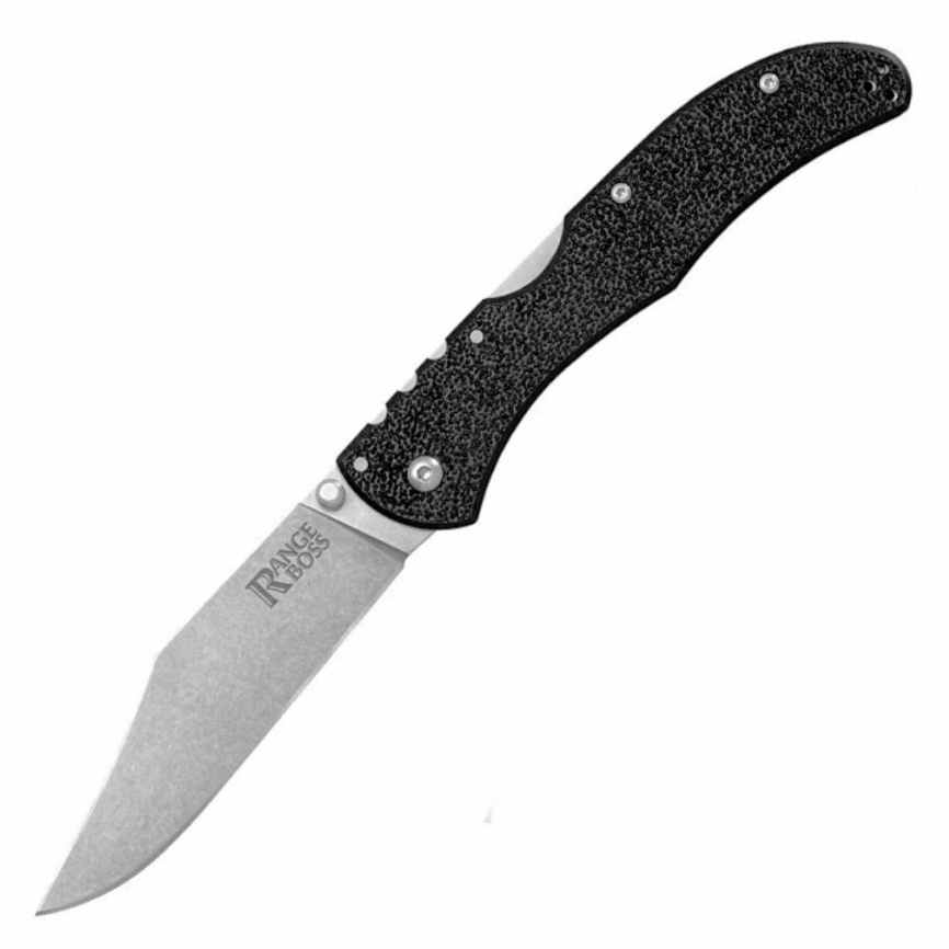 Нож складной Cold Steel Range Boss Black Handle 20KR5, 102 мм, черный фото 1