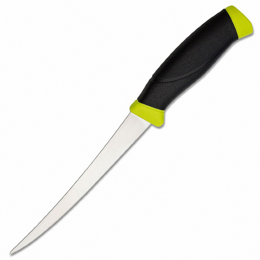 Нож разделочный Morakniv Fishing Comfort Fillet 13869, 155 мм, зеленый фото 1