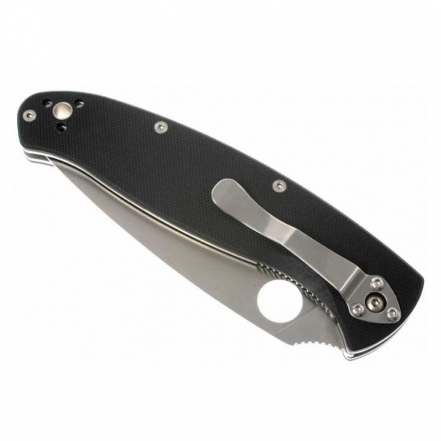 Нож складной  Spyderco Resilience 142GP, 108 мм, чёрный фото 2