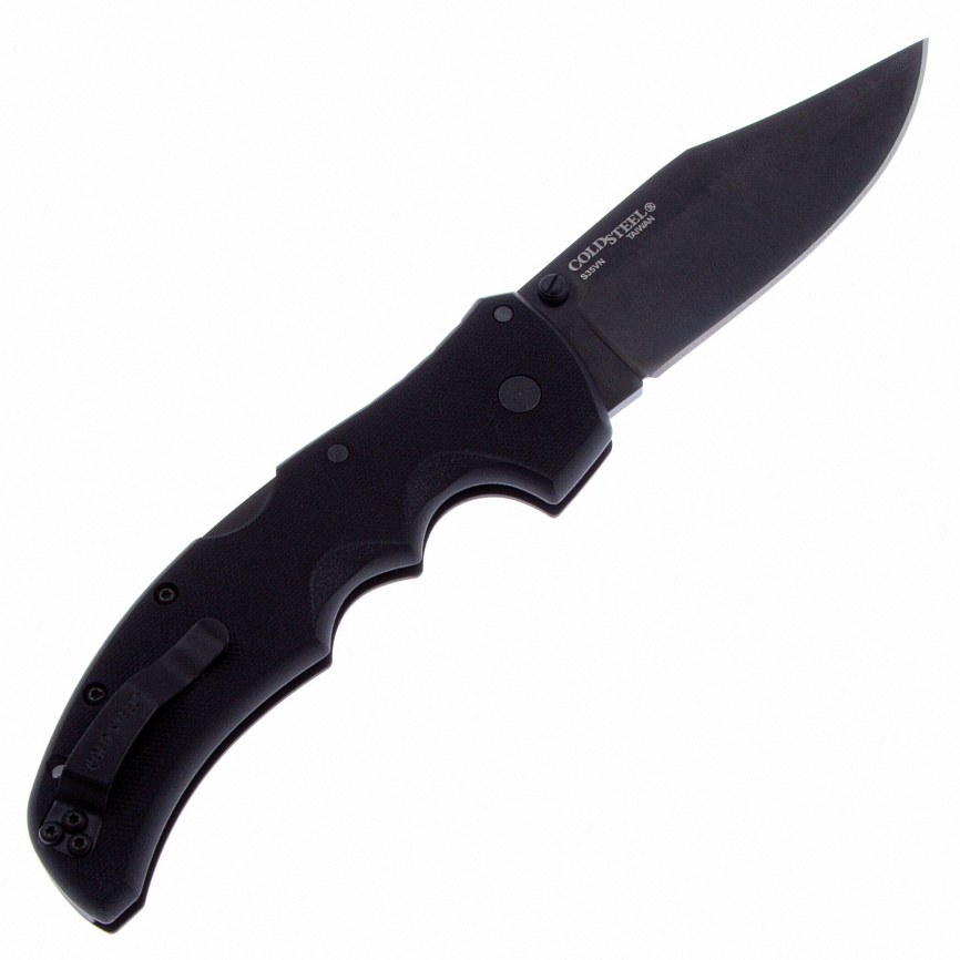 Нож складной COLD STEEL Recon 1 Clip 27BC, 102 мм, черный фото 2
