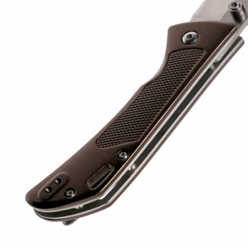 Нож складной Boker Advance 01RY303, 85 мм, коричневый фото 9