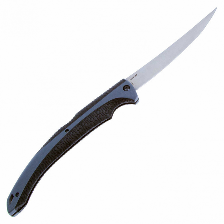 Нож складной филейный Kershaw Folding Fishing Fillet 1258, 159 мм, черный фото 3