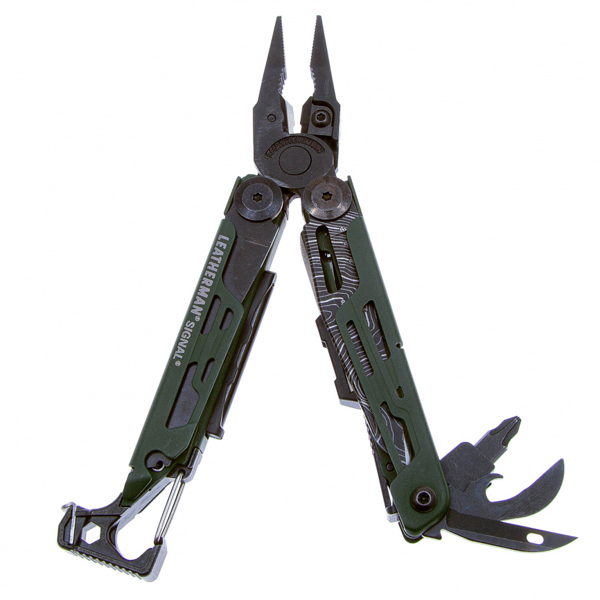 Мультитул Leatherman Signal Green Topo 832692 фото 1