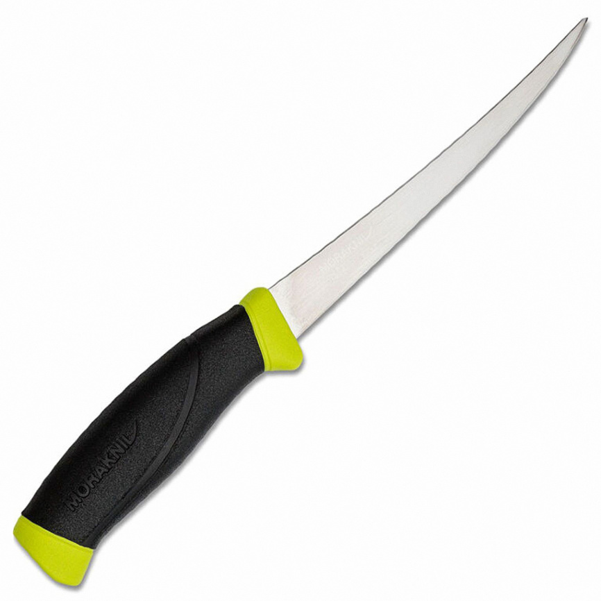 Нож разделочный Morakniv Fishing Comfort Fillet 13869, 155 мм, зеленый фото 2