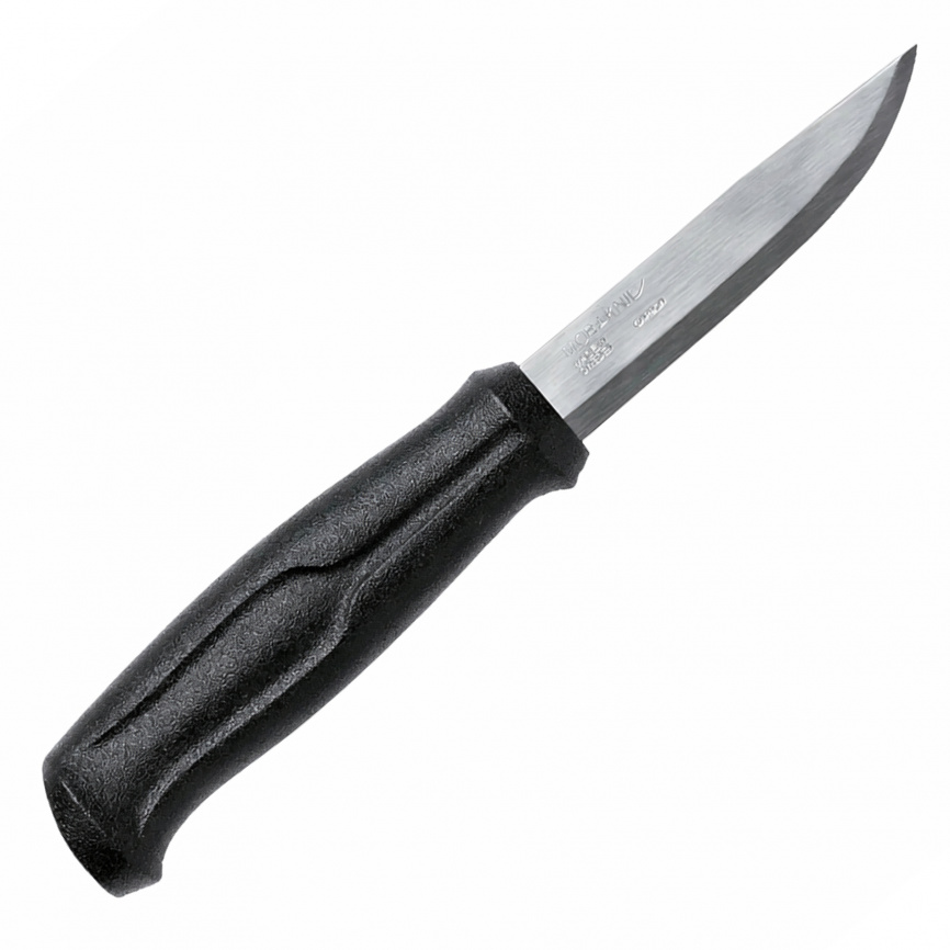 Нож разделочный Morakniv 510 Carbon Steel Black 11732, 95 мм, черный фото 1